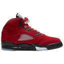 W[_ LbY obV Jordan Retro 5 GS - Red/Black/White