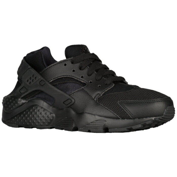 Sneakers - ナイキ キッズ ランニングシューズ Nike Huarache Run GS - Black/Black/Black