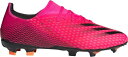 アディダス メンズ サッカー スパイク adidas X Ghosted.3 FG - PINK/BLACK