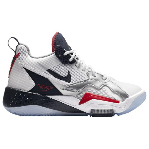 ジョーダン キッズ バッシュ Jordan Zoom '92 GS - White/Obsidian/True Red