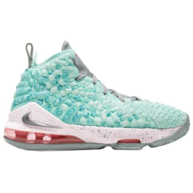 ナイキ キッズ/レディース レブロン17 Nike LeBron 17 GS バッシュ ミニバス Lt Aqua/Particle Grey/Pink Foam