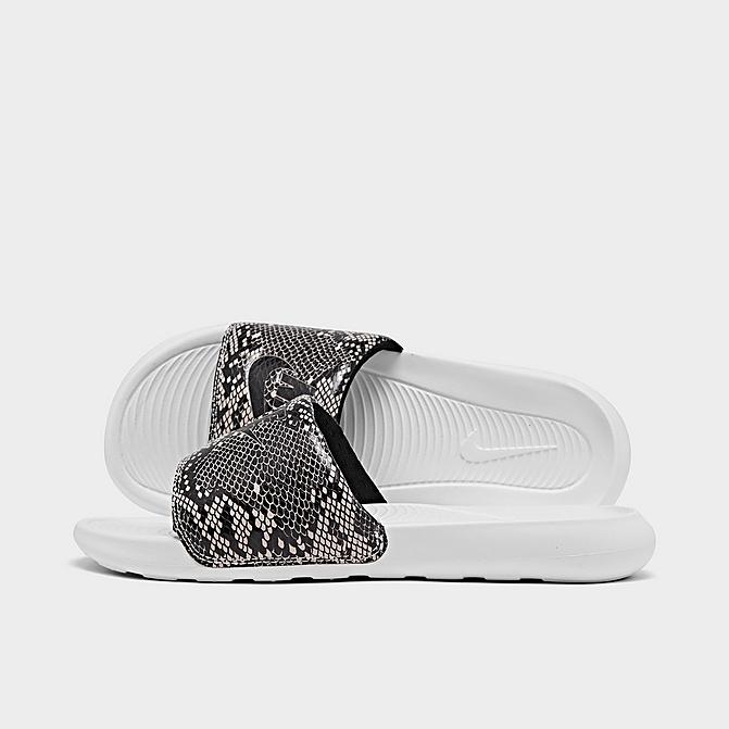 ナイキ レディース ベナッシ NIKE VICTORI ONE PRINT SLIDE サンダル Desert Sand/Black/Summit White