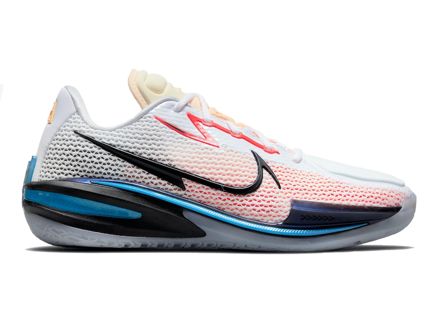 ナイキ メンズ ズームGTカット バッシュ Nike Air Zoom G.T. Cut - WHITE/BLACK-LASER BLUE 1