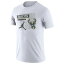 硼  T Jordan NBA Dri-Fit Statement 2 T-Shirt - White/Green