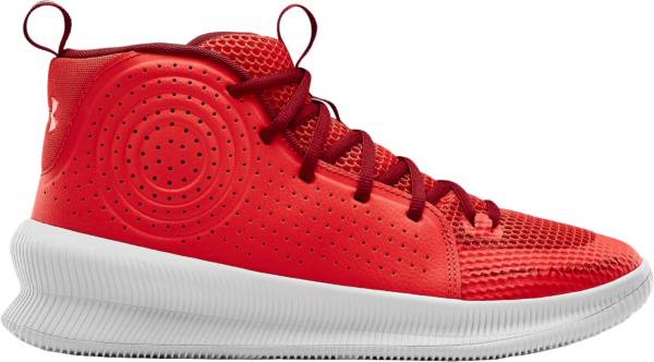 アンダーアーマー メンズ バッシュ Under Armour Men's Jet - Red/Grey