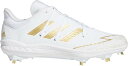 AfB_X Y 싅 V[Y XpCN adidas Afterburner 7 Metal Baseball Cleats - White/Gold