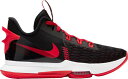 iCL Y obV Nike LeBron Witness 5 - Blk/Brt Crmsn/Uni Red