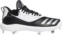 AfB_X Y 싅 V[Y XpCN adidas Icon V Bounce Iced Out Metal Baseball Cleats - Black/White