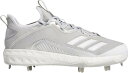 アディダス メンズ 野球 シューズ スパイク adidas Icon 6 Metal Baseball Cleats - Grey/White