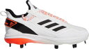 AfB_X Y 싅 V[Y XpCN adidas Icon 7 Boost Metal Baseball Cleats - White/Black