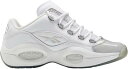 リーボック メンズ バッシュ Reebok Question Low - White/Grey