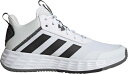 アディダス メンズ バッシュ adidas OwnTheGame 2.0 - White/Black/Grey(4)