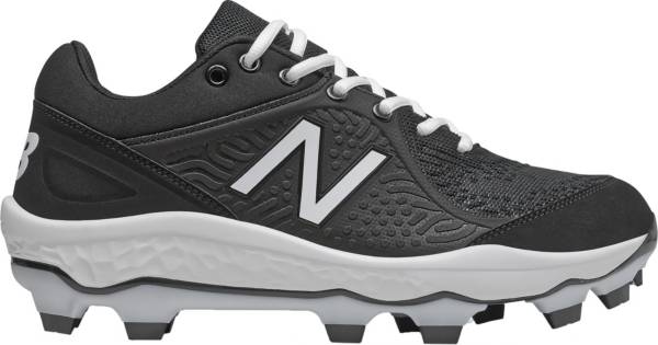 ニューバランス メンズ 野球 シューズ スパイク New Balance 3000 v5 TPU Baseball Cleats - Black/White