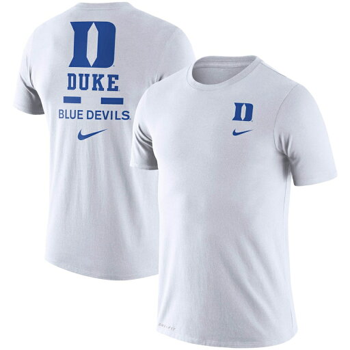 ナイキ メンズ Tシャツ Duke Blue Devils Nike DNA Logo Performance T-Shirt - White ナイキ メンズ Tシャツ Duke Blue Devils Nike DNA Logo Performance T-Shirt - White