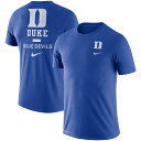iCL Y TVc Duke Blue Devils Nike DNA Logo Performance T-Shirt - Royal
