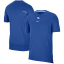 ナイキ メンズ Tシャツ Kentucky Wildcats Nike 2021 Sideline Football Coaches Performance Top - Royal(4)