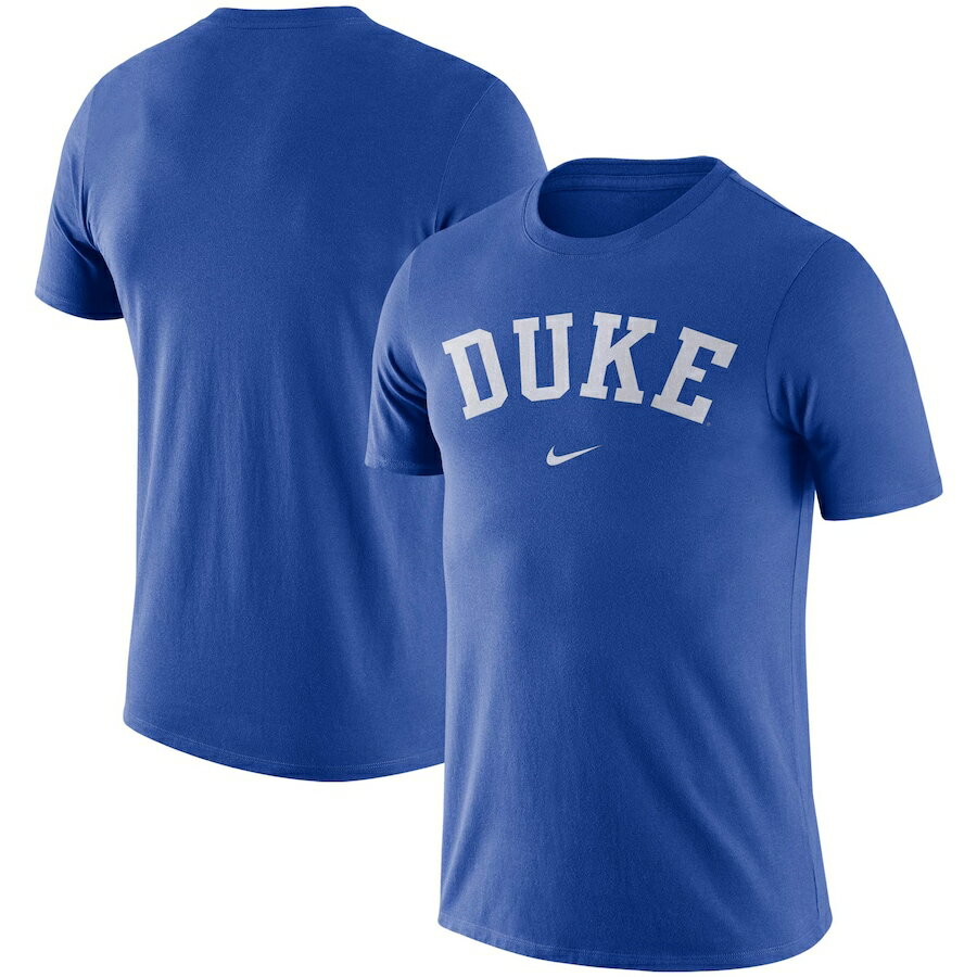 ナイキ メンズ Tシャツ Duke Blue Devils Nike Essential Wordmark T-Shirt - Royal