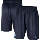 W[_ Y V[c n[tpc North Carolina Tar Heels Jordan Brand Performance Shorts - Navy