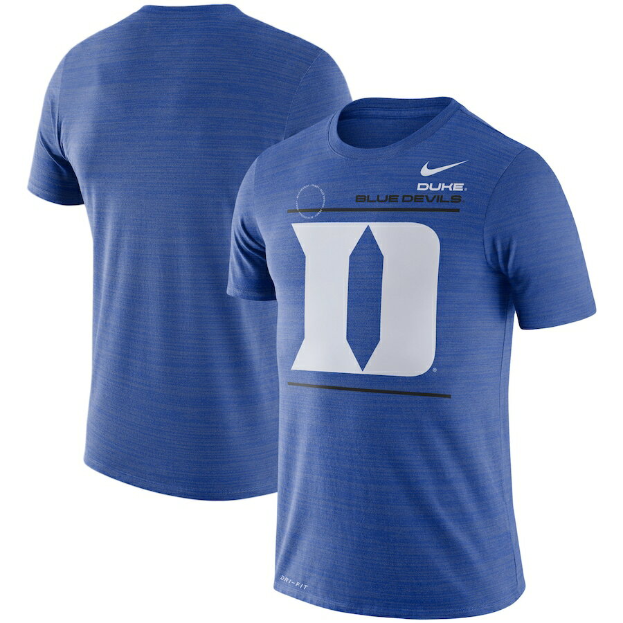 ナイキ メンズ Tシャツ Duke Blue Devils Nike 2021 Sideline Velocity Performance T-Shirt - Royal