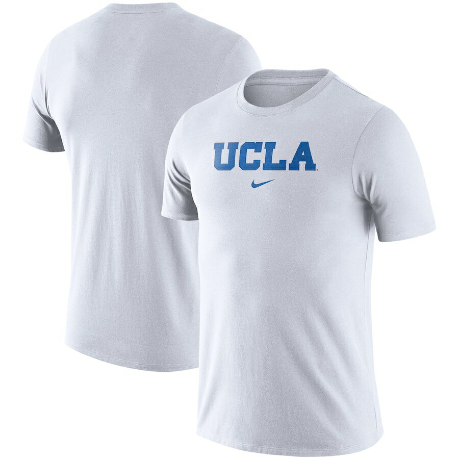 ʥ  T UCLA Bruins Nike Essential Wordmark T-Shirt - White