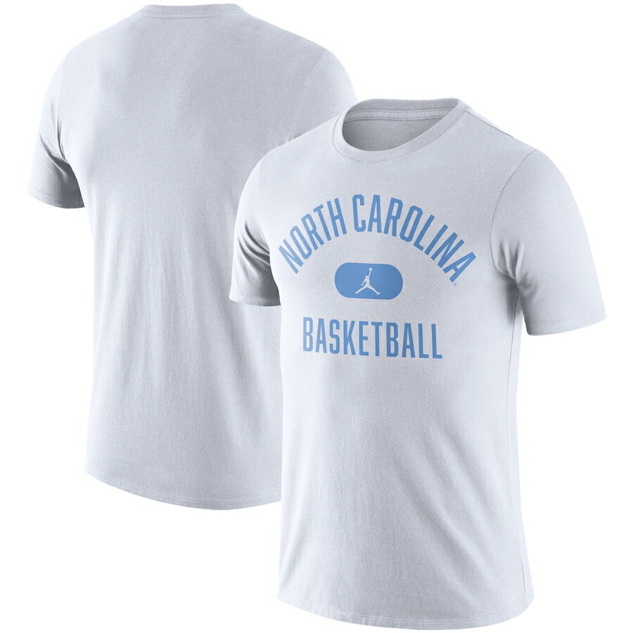 Rakuten - ジョーダン メンズ Tシャツ North Carolina Tar Heels Jordan Brand Team Arch T-Shirt - White