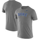 iCL Y TVc Duke Blue Devils Nike School Logo Legend Performance T-Shirt - Heathered Gray