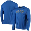 iCL Y TVc  T Duke Blue Devils Nike School Logo Performance Legend Long Sleeve T-Shirt - Royal