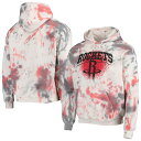 WNt[h Y p[J[ Houston Rockets Junk Food Tie-Dye Pullover Hoodie - Cream