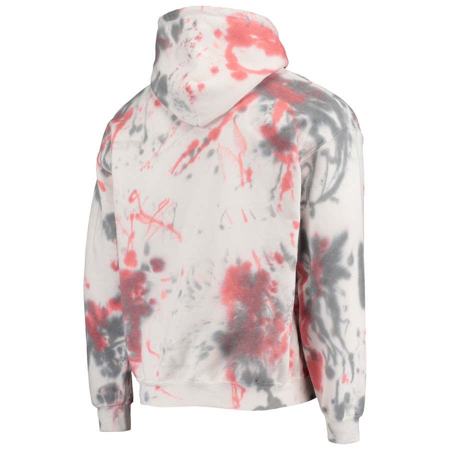 ジャンクフード メンズ パーカー Houston Rockets Junk Food Tie-Dye Pullover Hoodie - Cream