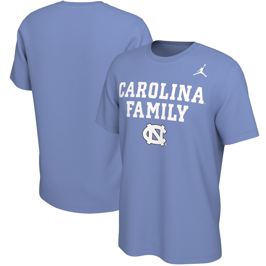 Rakuten - ジョーダン メンズ Tシャツ North Carolina Tar Heels Jordan Brand Logo Mantra T-Shirt - Carolina Blue