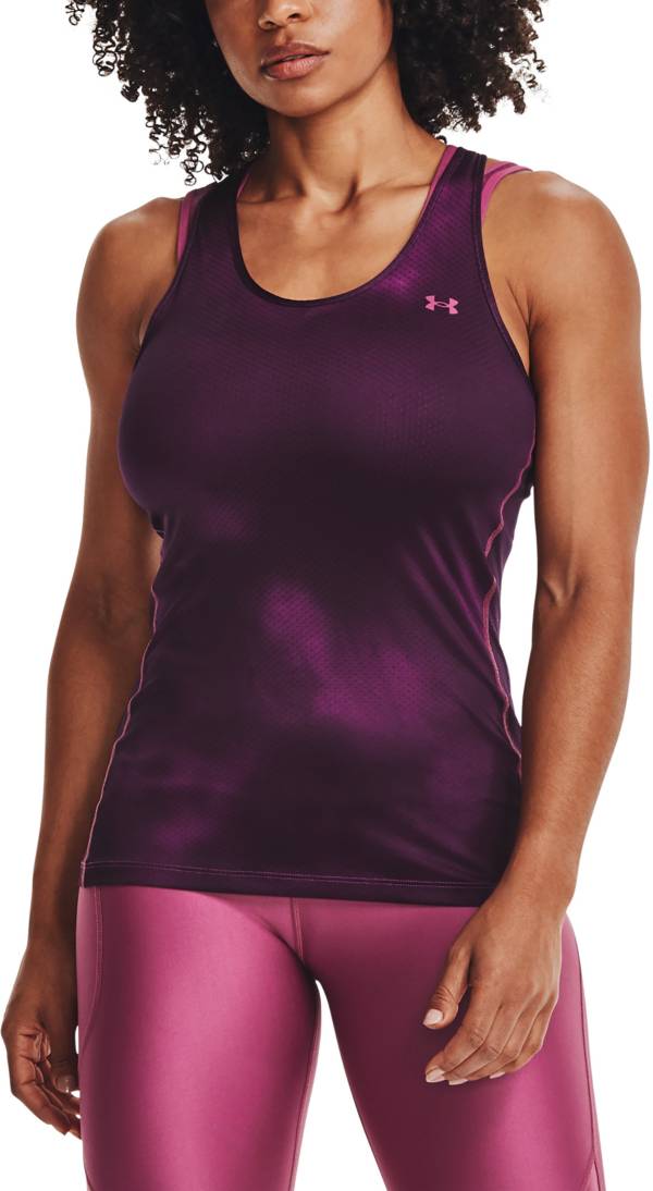 troisHOMME㤨֥ޡ ǥ 󥯥ȥå Under Armour Women's HeatGear Racer Tank - Polaris Purple/PinkפβǤʤ10,340ߤˤʤޤ