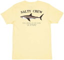 \eB[N[ Y TVc  T Salty Crew Men's Bruce Short Sleeve T-Shirt - BANANA