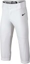 iCL Y 싅 pc Nike Men's Pro Vapor High Baseball Pants - White