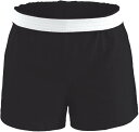 \tB[ LbY V[gpc Soffe Girls' Cheer Shorts - Black