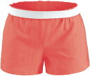 ソフィー キッズ ショートパンツ Soffe Girls' Cheer Shorts - Fiery Coral