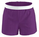 ソフィー キッズ ショートパンツ Soffe Girls' Cheer Shorts - Epic Purple