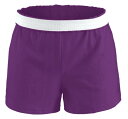 \tB[ LbY V[gpc Soffe Girls' Cheer Shorts - Epic Purple