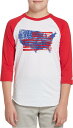 アディダス キッズ Tシャツ adidas Boys 039 Triple Stripe 3/4 Sleeve Baseball Graphic Shirt - Red Usa Baseball