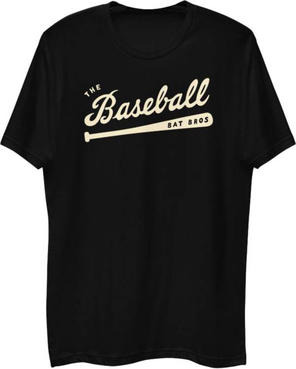ベースボールバットブラザーズ メンズ Tシャツ Baseball Bat Bros Adult T-Shirt - Black