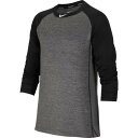 iCL LbY 싅 OTVc Nike Boys' Baseball Pro Cool Raglan Tee - Black/Grey