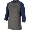 iCL LbY 싅 OTVc Nike Boys' Baseball Pro Cool Raglan Tee - Navy/Grey