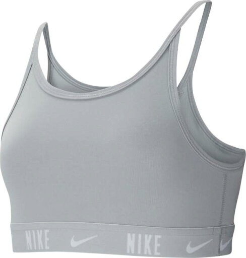 ナイキ キッズ スポーツブラ Nike Girls' Trophy Sports Bra - Lt Smoke Grey ナイキ キッズ スポーツブラ Nike Girls' Trophy Sports Bra - Lt Smoke Grey