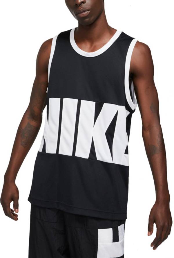 ナイキ タンクトップ  メンズ ナイキ メンズ タンクトップ Nike Men's Dri-FIT Basketball Jersey - Black