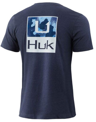 ハック メンズ Tシャツ HUK Men's Huk'd Up Refraction Short Sleeve Graphic T-Shirt - SARGASSO SEA HEATHER ハック メンズ Tシャツ HUK Men's Huk'd Up Refraction Short Sleeve Graphic T-Shirt - SARGASSO SEA HEATHER