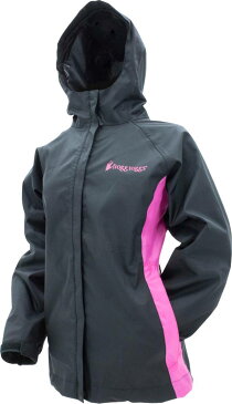 フロッグトッグス レディース ジャケット frogg toggs Women's Stormwatch Rain Jacket - Black/Pink