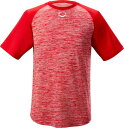 G{[V[h LbY 싅 A_[Vc EvoShield Boys' E304 Performance Pullover Tech Tee - Scarlet