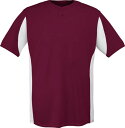 G{[V[h Y 싅 TVc EvoShield Men's U201 2-Button Placket Pullover - Maroon