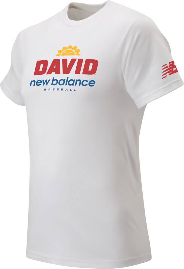 ニューバランス キッズ Tシャツ New Balance Boys 039 David Sunflower Seeds T-Shirt - White