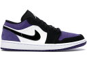 W[_ Y g Air Jordan Mid Retro 1 Low Xj[J[ White/Black/Court Purple