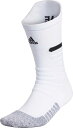 AfB_X Y \bNX Men's adizero Football Crew Socks - White
